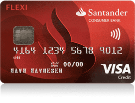 santander-flexi-visa-kredittkort